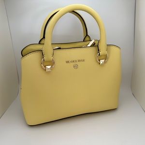 Michael Kors Edith Small Saffiano Leather Satchel